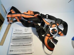 NEW MSA  VEST Style PULLOVER,CROSSOVER RIGGERS HARNESS PN 10186194 STD SIZE RDIF