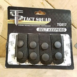 Tact Squad Set of 4 Belt Keepers TG017 Heavy Duty Nylon New   Swanky Barn