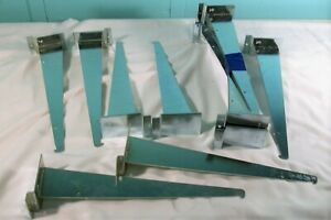 Set Of 12 Slatwall Shelf Brackets, 12 Inch