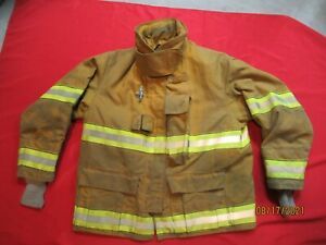 MFG. 2010 GLOBE GX-7 DRD 48 x 32 Firefighter Turnout Bunker JACKET RESCUE FIRE