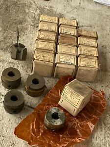 WARNER &amp; SWASEY #3 COLLET PADS ROUND 13/16&#034;