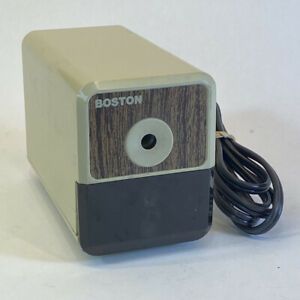 VINTAGE Boston Desktop Electric Pencil Sharpener~Model 18~Good For School~Works!