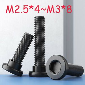 M2.5 M3 Hex Socket Head Screws Shoulder Bolts Step Set Screws Grade 12.9 Steel