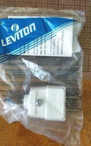 LEVITON LIGHT DUTY ELECTRICAL PLUG R02 016-101 - Vacuum Cleaner  016-101-WP