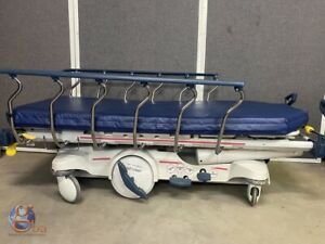 Stryker Big Wheel 1015 Glideaway PACU Emergency Stretcher Gurney w/ Mattress