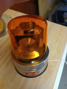 Vintage amber beacon light
