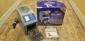 Royal Sovereign FS-4DA Fast Sort Automatic Digital Coin Sorter Anti-Jam Four Row