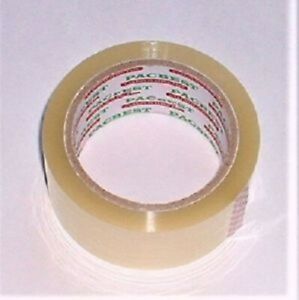 2 Rolls CLEAR Tape 2&#034; x 110 Yards Packing Carton Box Sealing Shipping TWO Tapes