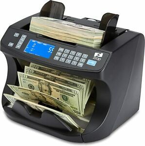 ZZap NC40 Bill Counter &amp; Counterfeit Detector - Money Cash Currency Machine