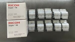 10-Ricoh 413026 Refill Staple Cartridges W/ 2 Type M Staple cartridges 413013