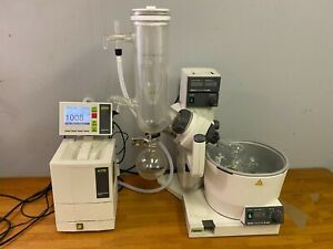 A Complete Buchi  Rotary Evaporator System with Pump