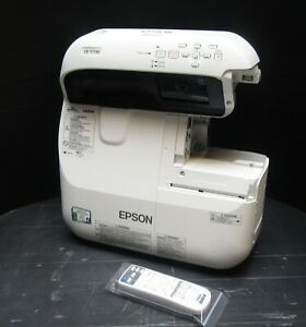 Epson EB-575Wi Short Throw 2700 Lumens WXGA Projector Excellent Image 3047 hrs