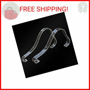 Acrylic Clear Sandal Shoe Store Display Stand Shoe Supports Shaper Inserts (6)
