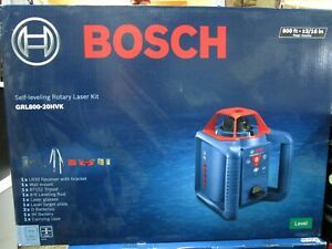 Bosch Self-Leveling Rotary Laser Kit GRL800-20HVK BRAND NEW