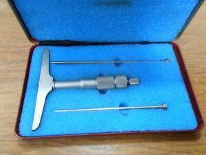 Depth Micrometer #6240, Central Tool Co