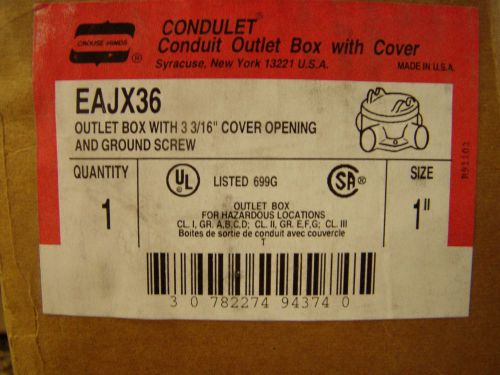 CROUSE HINDS - EAJX36 - CONDULET