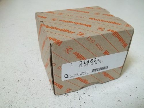 Weidmuller 914893 interface terminal block *new in a box* for sale