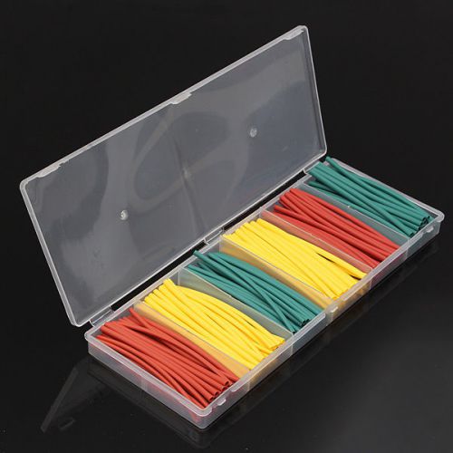 180pcs set 3color 2size ?2.5mm/3.0mm 100mm heat shrink tubing sleeving wrap kit for sale