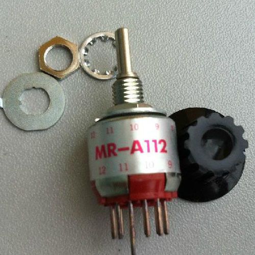 1Pcs NKK ROTARY switch MR-A112 For Pulse Generator or CNC Machine