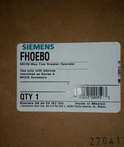 Siemens FHOEBO