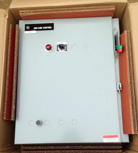 New ge combination motor starter disconndct switch 300 line #cr308b186byn712 for sale