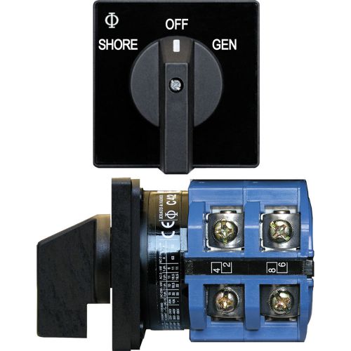 Blue Sea 9011 Switch AV 120VAC 65A OFF +2 Positions 9011
