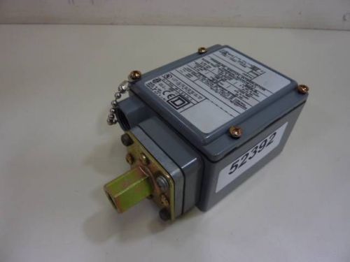 Square d pressure switch 9012-gaw-g #52392 for sale