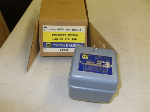 Square d air compressor pressure switch 80 to 100 psi new for sale