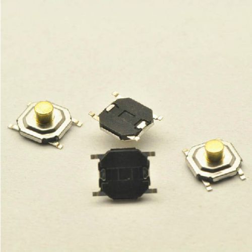 50X Waterproof Copper Button SMD Tactile Tact Micro Push Switch 4 Pin 4*4*2.5mm