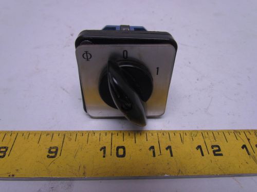 Kraus &amp; naimer c17 2-position selector switch 20 amp 600vac for sale