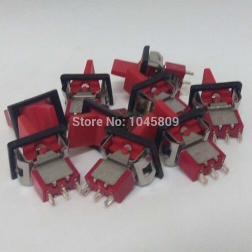 10pcs SPDT Push (ON)-OFF-(ON) Switch Mini Switches Mark UL Mini Toggle Switch