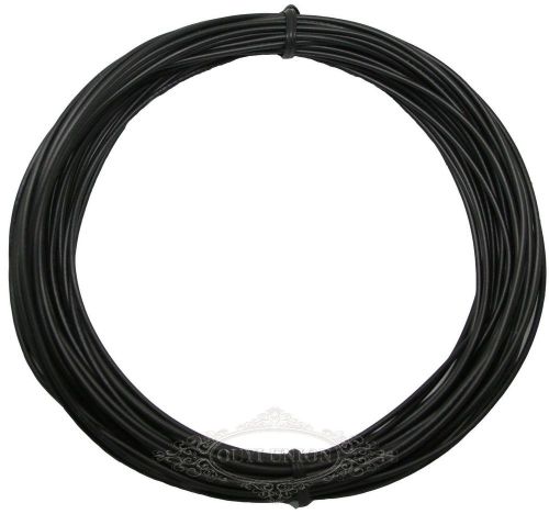 5Meter 1-Pin 16AWG/2.4mm Black Cable Wire Flexible Hookup UL-1007 Cord Strip