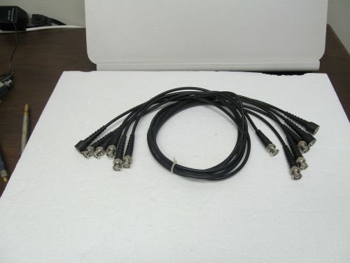 PROBE MASTER 3 FT., CABLES , MOLDED  BNC(M) CONN. , 50 OHM  LOT OF 6