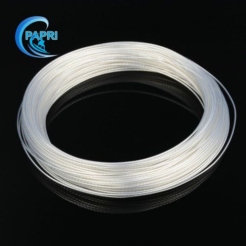 32.8ft 0.3mm2 Teflon Teflon Silver plated OCC Brass Audio wire Headphone Cable