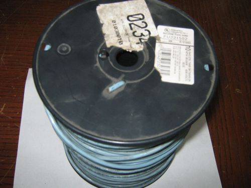 Triangle wire and  cable inc. blue machine tool wire, 500&#039;, 10 awg, 600v, new for sale