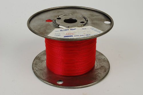 Anixter ul1423 28 awg wire - red ul 1423 for sale