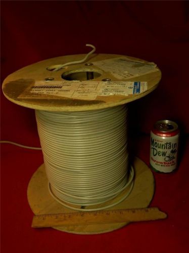 Part spool (approx 250&#039;) new thinnet rg58 coaxial cable 20 awg wire gray pvc s75 for sale