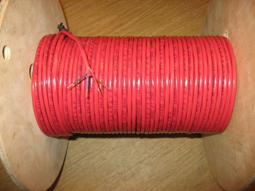 250&#039; red fire security alarm access control cable wire 18/4  fplr 18awg for sale