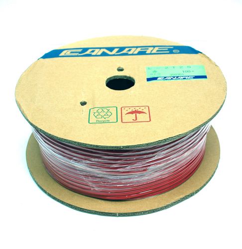 L=2m canare l-2t2s twisted pair microphone cable color=red do=?6mm japan for sale