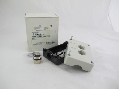 Siemens 3sb02-s20 pushbutton station *60 day warranty* br for sale