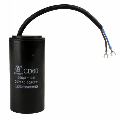 Sdt capacitor cd60 600uf 250v 50/60hz fits sdt wra40 for sale