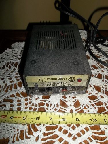 Vtg CHARGE ABOUT DC POWER SUPPLY MODEL # DVP - 312 117V 100W Working Order