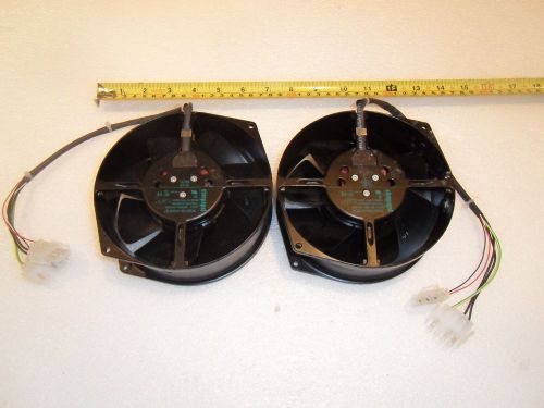 Ebm papst  w2s130-aa03-87  ac fan axial  230v 42021 connectors new 2 for 1 for sale