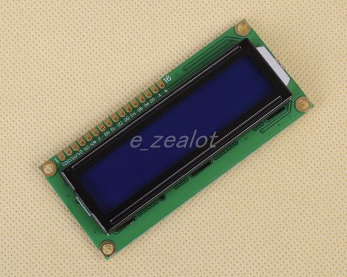 1pcs new 1602 16x2 hd44780 character lcd display module lcm blue blacklight for sale