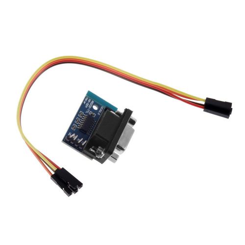 Max3232 rs232 serial port to ttl converter module db9 connector with cable fo for sale