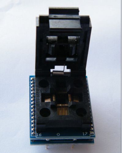 Free shipping Universal programmer TQFP32 QFP32 LQFP32 TO DIP32 adapter socket