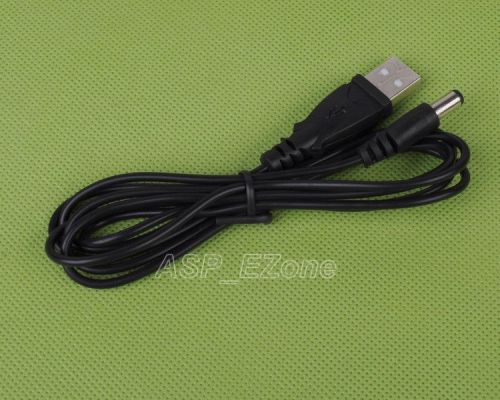 1pcs USB to power line USB to DC 5.5X2.1mm 1.5m New