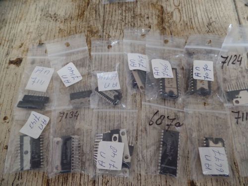 75   ic,s  japan serie an6605 op to an7148  34 different for sale