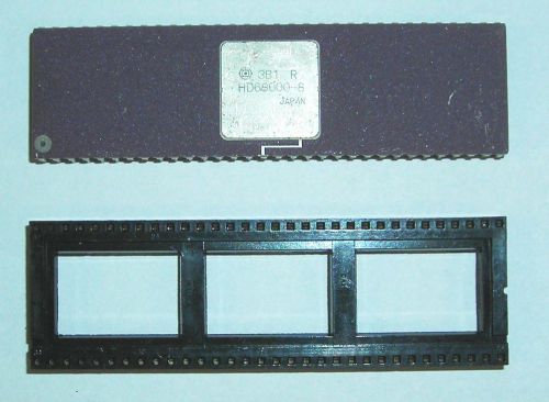 HD68000-8 VINTAGE COLLECTIBLE HITACHI MICROPROCESSOR APPLE