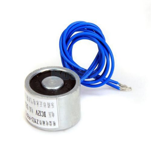 Dc 12v 3w holding electromagnet lift solenoid holding 5.6lbs 2.5kg new for sale